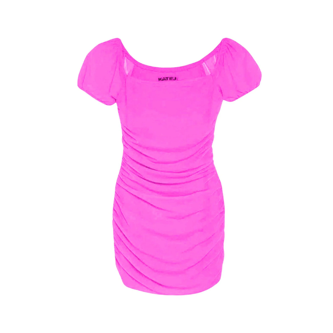 Anya Dress - Hot Pink East West Girl Anya Dress - Hot Pink East West Girl