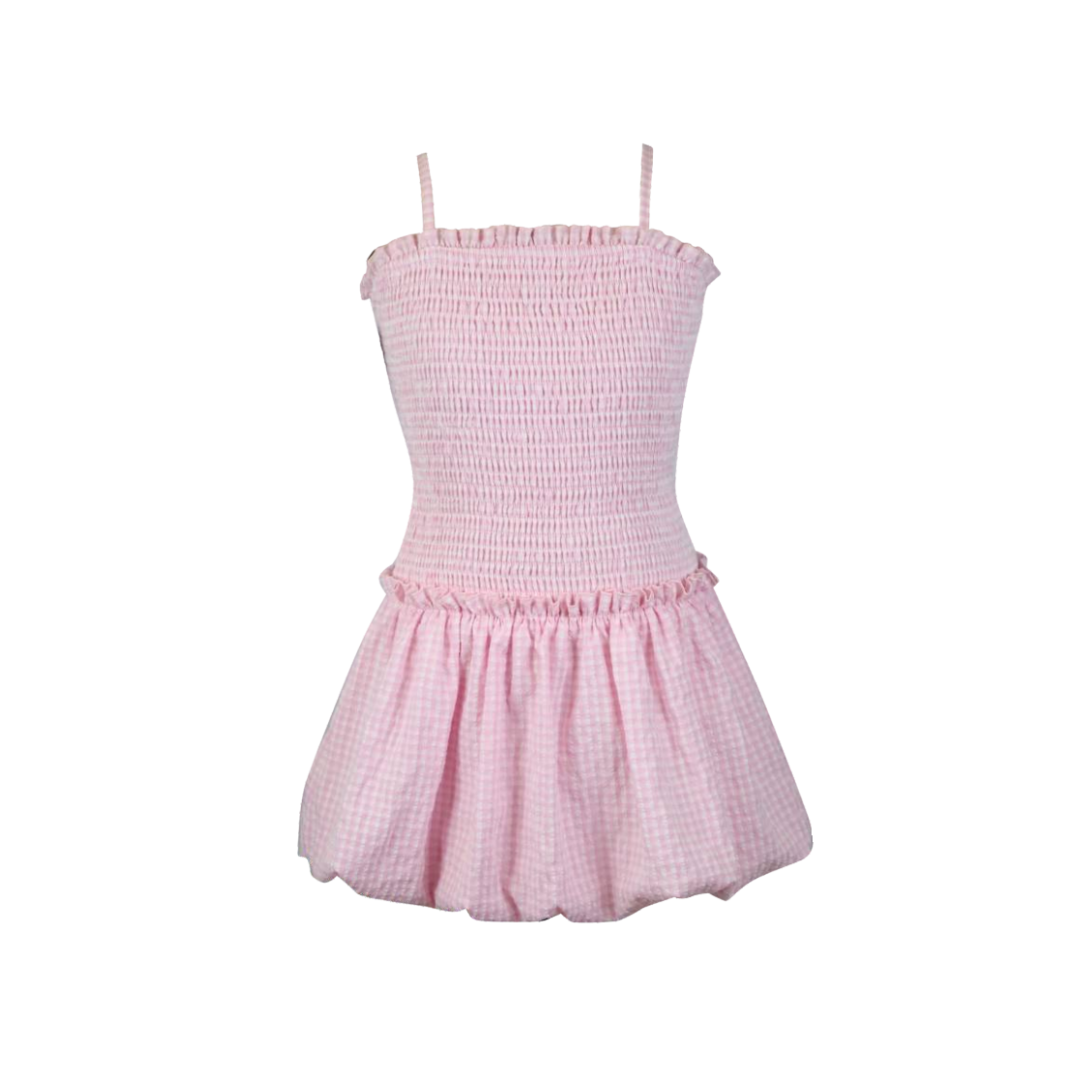 light pink bubble dress Gingham – East West Girl Aliexpress Very Formal Dresses birthday girl outfit a sweetheart neckline Size:15.5