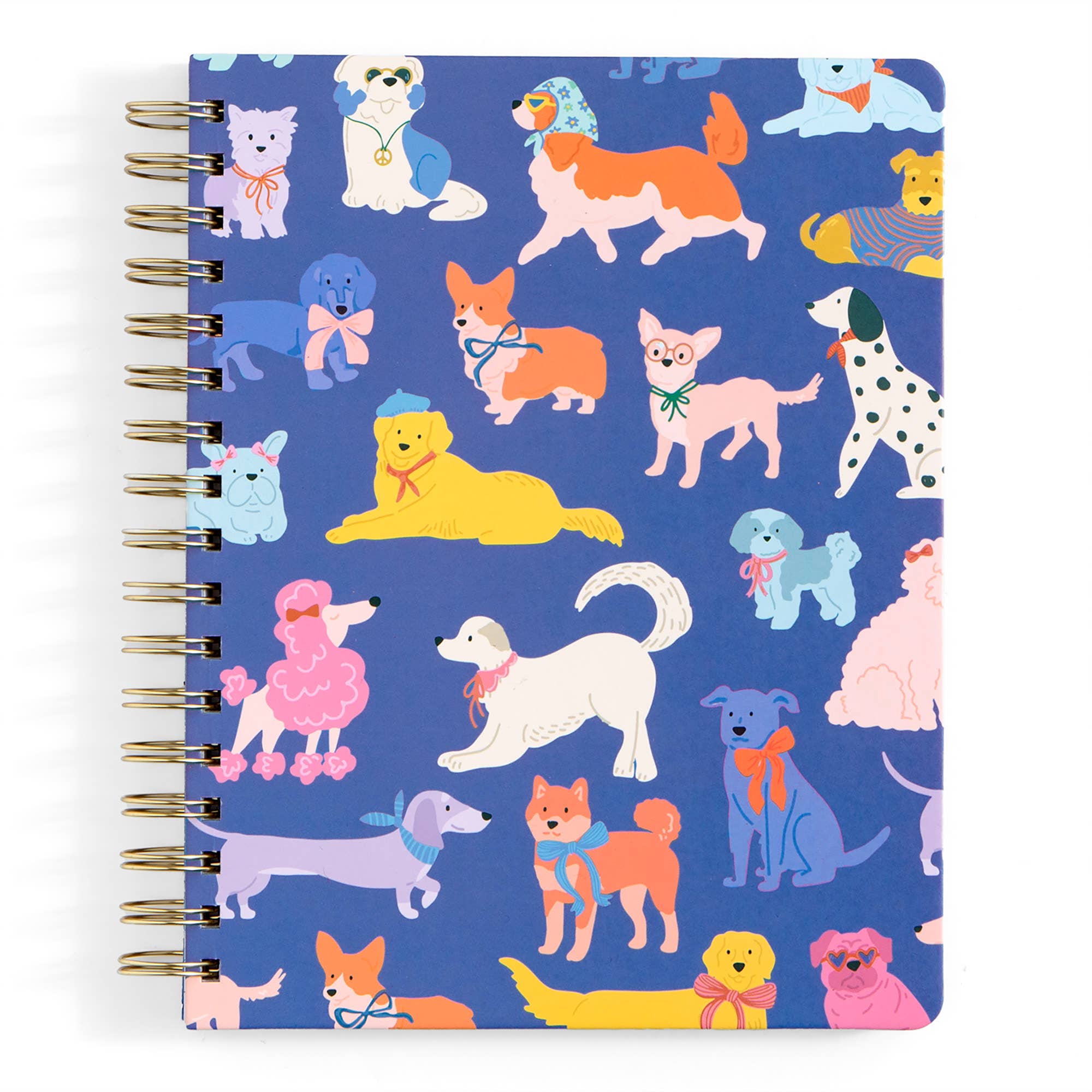Dapper Dogs Spiral Notebook – East West Girl